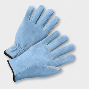 Gants de travail en cuir de mouton en gros, texture lisse, unisexe, pour conducteur, moto, sécurité, style uni, pour usage quotidien, toutes saisons - Product Image 1