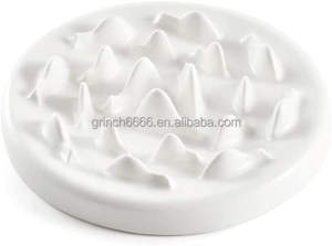 Mangeoire lente bol pour chien mangeoire interactive en céramique Bloat Stop bol pour <span class=keywords><strong>chat</strong></span> empêchant la mangeoire Anti-avale alimentation saine bols pour animaux de compagnie OEM - Product Image 5