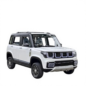 BRT 2026 SUV Compacto Blanco Eléctrico con Detalles Negros y Portaequipajes, Vehículo Eléctrico de Nueva Energía, Sedán para Adultos con Tracción en las Cuatro Ruedas - Product Image 4