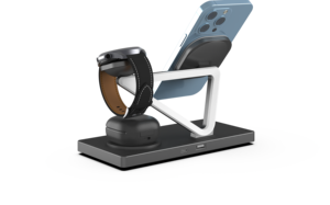 <span class=keywords><strong>Cargador</strong></span> Inalámbrico Magnético 3 en 1 de Alta Calidad con Diseño Nuevo, Estación de Carga Rápida de 15W, Soporte para Teléfono, para <span class=keywords><strong>iPhone</strong></span> 17, 16, 15 - Product Image 4