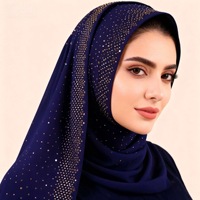 Écharpe en mousseline de soie perlée avec strass, voile de style ethnique