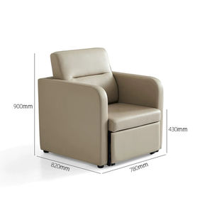 Sillón Cama Plegable para Acompañantes de Pacientes Hospitalarios, Sofá Cama para Cuidadores, Cómodo para Dormir - Product Image 6