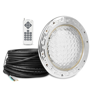 ไฟสระว่ายน้ำ LED แบบฝังขนาด 10 นิ้ว 360 ชิป 12W 12V พร้อมรีโมทคอนโทรลสำหรับใช้งานกลางแจ้ง - Product Image 1