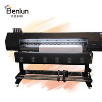 Precio de fábrica 1120 USD Mejor máquina automática de sublimación digital por sublimación de tinta a base de agua de 1800 mm con cabezal único y sistema Hanson