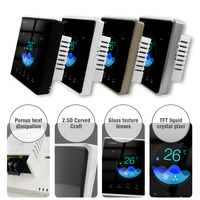 Contrôleur de climatiseur intelligent WiFi Toshiba AC 95-220V avec écran tactile LCD, panneau de commande VRF, contrôle de la température
