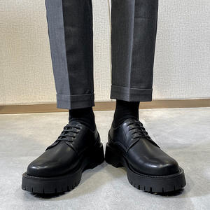 Chaussures décontractées de style britannique pour hommes, bottes <span class=keywords><strong>Martin</strong></span>, polyvalentes et à la mode, adaptées aux affaires formelles - Product Image 2