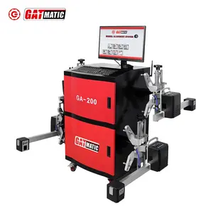 Precise 3d Workshop Wheel Alignment Machine Used CCD Wheel Aligner For Truck Car