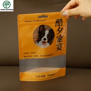 Bolsas Personalizadas para Empacar Snacks para Mascotas, Bolsas Transparentes para Snacks Liofilizados para Perros y Gatos, Bolsas con Base - Product Image 6