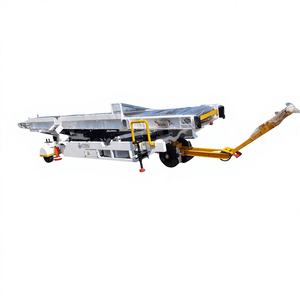 मैनुअल विमानन हवाई अड्डा हाथ से संचालित सामान टोइंग कन्वेयर बेल्ट लोडर - Product Image 5