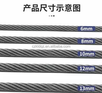 Câble métallique BRIDON pour grue SWF : 11 mm, 14 mm, 15 mm, 16 mm, 18 mm, 20 mm