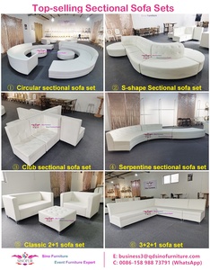 Canapé de conférence lavable en gros canapé de salon VIP canapé en cuir pour extérieur salon une place bureau réception canapé d'attente - Product Image 6