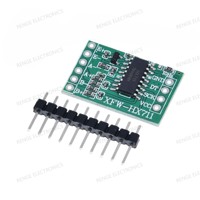 Modul Sensor Tekanan HX711 - Sensor Tekanan Timbangan Sel Beban Digital Modul A/D Presisi 24 Bit Kanal Ganda