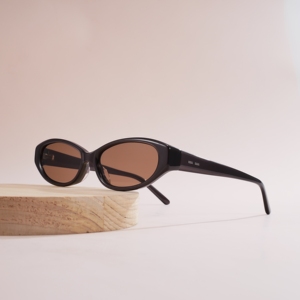 Lunettes de soleil ovales vintage en acétate, tendance Y2K, petite monture, pour femme, design de marque de luxe, verres colorés effet gelée, protection UV400 - Product Image 5