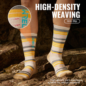 WRELS High Quality Merino Wool Socks Outdoor Thermal Unisex Hiking Socks Winter Trekking Sport Breathable Natural Wool Socks - Product Image 3