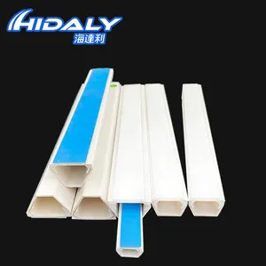 Muur Kabel Trunking Brandveilig Wit Kleur 20X12Mm Pvc Telefoon Bedrading Duct Voor Elektrische Draden Bescherming