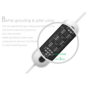 2nd US Version Grounding Cord Woven 400TC Solid Pattern <b>Desk</b> Mat <b>Mouse</b> <b>Pad</b> Earthing Pillow Case Sheet for Home Use - Product Image 5