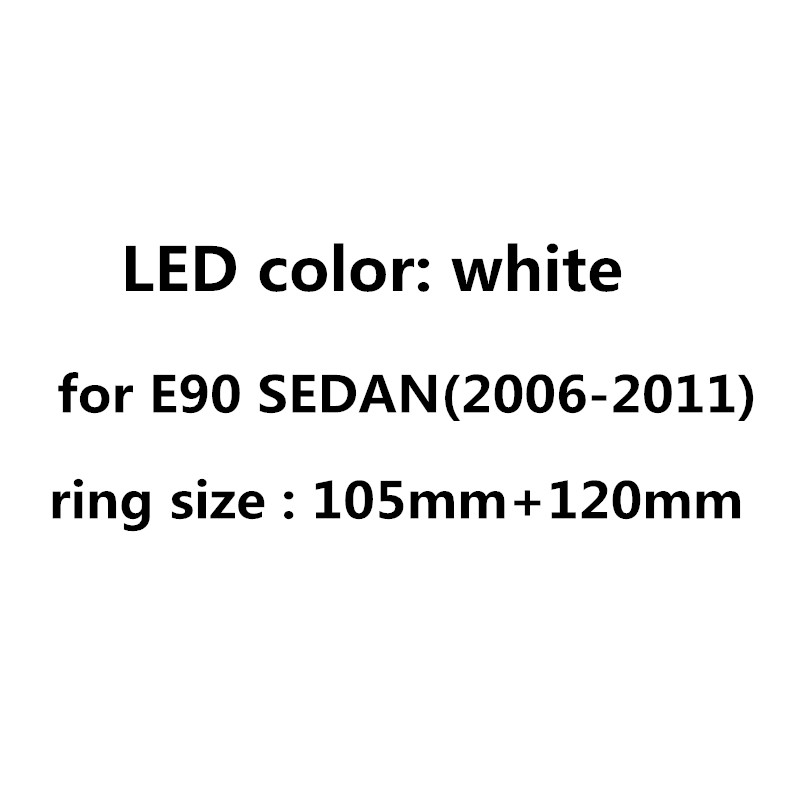 E90 berlina (W) 105mm + 120mm