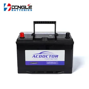 Accu — batterie Rechargeable en plomb SMF 12v 90ah pour voiture, nouveau Design, Durable, en asie, livraison gratuite
