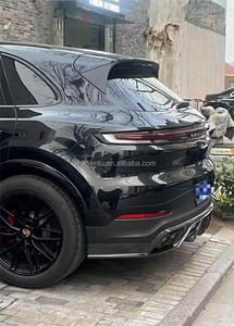 Para actualizaciones del Porsche Cayenne con kit de carrocería de fibra de carbono AE, difusor delantero y alerón trasero - Product Image 6
