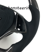 Modifications intérieures pour Chevrolet : Volant personnalisé en fibre de carbone pour Corvette C7 Z06 ZR1 Stingray Grand Sport Racing Sport Upgrade