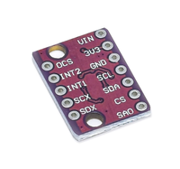 Module GY-LSM6DS3 Accéléromètre Angle d'inclinaison Gyroscope Capteur IIC/SPI Transmission Accéléromètre Gyroscope Module