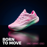 Chaussures de course légères et respirantes en maille pour hommes et femmes, avec soutien de la voûte plantaire, amorti, embout large, logo personnalisé, OEM