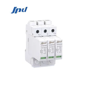 Hot-selling 1500v DC photovoltaic surge protector 40ka surge protector for solar inverter 3p type 1 2 surge protection device