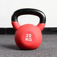 Kettlebells en fonte OEM/ODM de compétition, revêtement poudré, vente en gros directe usine