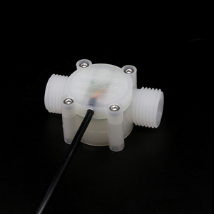 Débitmètre à effet Hall DIJIANG ZQ-01 ZQ-02 en PVDF, capteur de débit de liquide chimique, acide, vinaigre, compteur à turbine - Product Image 3