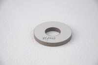 SINO SONICS Anneau en céramique piézoélectrique PZT8 50x17x6.5mm Élément piézoélectrique OEM pour transducteur de soudage ultrasonique avec garantie d'un an