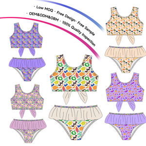 ملابس سباحة للأطفال بتصاميم لطيفة وماركات مشهورة، بدلات سباحة رياضية فاخرة مطبوعة للأطفال - Product Image 2