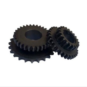 เฟืองไฮโปอิดแบบเกลียวเฉียงความแม่นยำสูงมาตรฐาน <span class=keywords><strong>ISO9001</strong></span> พร้อมเพลาสำหรับกล่องเกียร์ลดแรงบิดอุตสาหกรรมที่มีแรงบิดสูง - Product Image 4