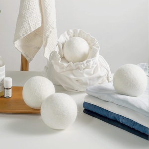 Boules de séchage en <span class=keywords><strong>laine</strong></span> écologiques en gros, réutilisables, durables, en <span class=keywords><strong>laine</strong></span> biologique de Nouvelle-Zélande, boules de lavage en feutre de <span class=keywords><strong>laine</strong></span> pour la lessive - Product Image 6