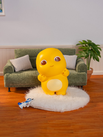Authentique Nailong Q Version Squishy Blind Box Slow Rebound Stress Relief Toy Cute Yellow Dragon Gift Silicone TPE 1/6 Scale