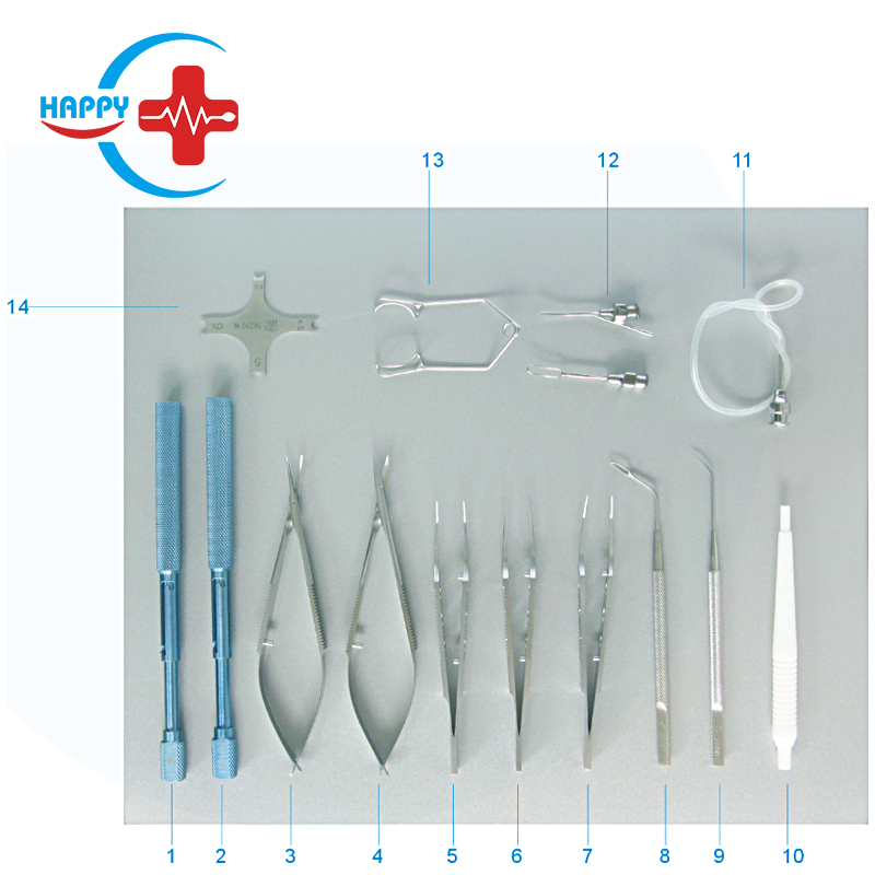 HC-Q037小型切開術用手動眼科用器具セット| Alibaba.com
