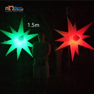 Khổng lồ <span class=keywords><strong>LED</strong></span> <span class=keywords><strong>Inflatable</strong></span> sao cho hộp đêm quảng cáo ấn tượng bóng trang trí nội thất cho Câu lạc bộ đêm - Product Image 1