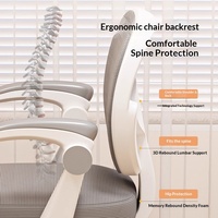 Chaise d'école ergonomique réglable en hauteur pour étudiants, chaise de classe pour enfants du primaire et du secondaire, mobilier en gros