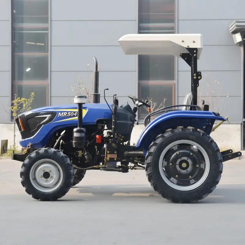 60 HP 4X4 4WDホイールタイプ農業用トラクター