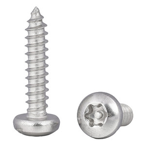 Vis autotaraudeuses en acier inoxydable 304 à tête ronde avec goupille, M2 M3 M5 M6, vis à tête Torx, système métrique, fourniture directe d'usine - Product Image 5