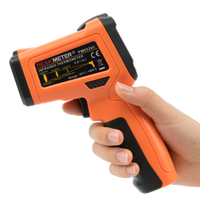 PEAKMETER PM6530C Termometer Laser Inframerah Digital Non-kontak Pengukur Suhu Industri dengan Layar Warna dan Lampu Latar