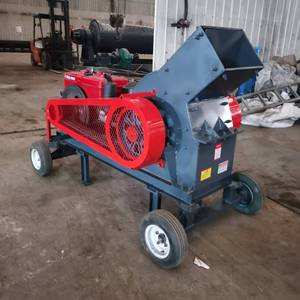 Tragbare Hammermühle mit Rädern für Steinbruch, Bergbau und Baustellen Mobile Zerkleinerungsanlage - Product Image 4