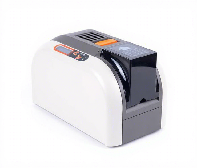 Hiti CS220e Card Printer 300dpi High Resolution, Direct PVC ID Card Printing, Single or Dual-Sided for CR80 Standard Cards