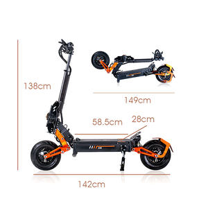 Patinete Electrico – entrepôt européen et américain 5000W 6000W <span class=keywords><strong>grande</strong></span> <span class=keywords><strong>roue</strong></span> haute vitesse <span class=keywords><strong>tout</strong></span>-<span class=keywords><strong>Terrain</strong></span> pliable e-scooter électrique - Product Image 3