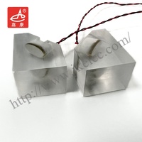 Sensor Aliran Cairan PPS JIAKANG Produsen China, Sensor Piezo, Keramik Piezoelektrik, Transduser Ultrasonik 1.95MHz untuk Pipa