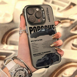 <span class=keywords><strong>Coque</strong></span> de téléphone portable populaire à l'effigie d'une voiture de sport anime pour <span class=keywords><strong>iPhone</strong></span> 16 <span class=keywords><strong>Pro</strong></span>/15/14/<span class=keywords><strong>13</strong></span> Laser 12 pour <span class=keywords><strong>Apple</strong></span> 11 XS Max pour Samsung avec poignée incluse - Product Image 5