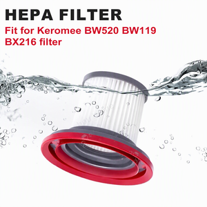 Filtre HEPA de remplacement alimenté par batterie compatible avec Kero Mee Bw520 Bw119 Bx216 - Accessoires pour aspirateur de voiture à haute efficacité - Product Image 1