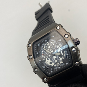 Reloj de pulsera mecánico de alta tecnología para hombre, movimiento automático, estilo deportivo moderno, un imprescindible para tu muñeca - Product Image 1