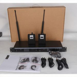 PSM600-II Đúng Sự Đa dạng 2CH Stereo Cá Nhân Hệ Thống Giám Sát Tai Giám Sát Uhf Không Dây Microphone Stereo Hệ Thống Cho Sân Khấu - Product Image 2