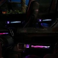 Kit de bande lumineuse d'ambiance pour l'intérieur de la voiture, 64 couleurs, style ciel étoilé, commande par application, pour Land Rover Range Rover 2007-2012