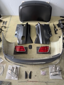 Kit de conversion capot, coffre, ailes, phares, feux arrière, pare-chocs avant et arrière, nouveau kit de mise à niveau de carrosserie pour <span class=keywords><strong>Bentley</strong></span> Spur 2010 à 2020 - Product Image 2